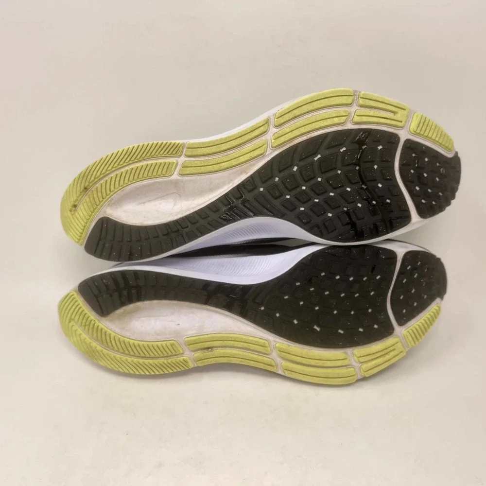 Nike Zoom Air Pegasus 37 Run Shoes Womens 10 1/2 Black Blue 574:I.8.5
